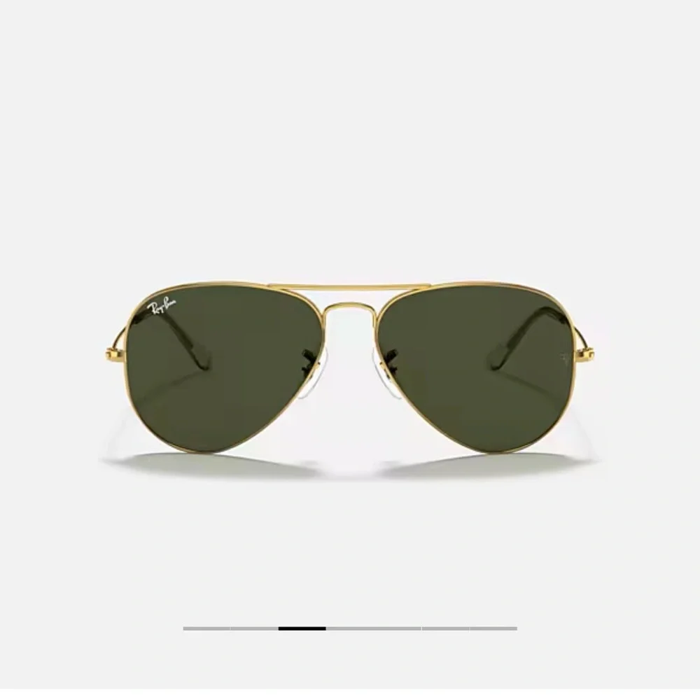Ray-Ban Aviator Sunglasses - Gold Frame with Black Polarized Lenses